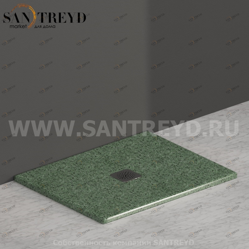 DT072GV Душевой поддон 90x72 керамический Globo Ceramica Globo DOCCIATRE