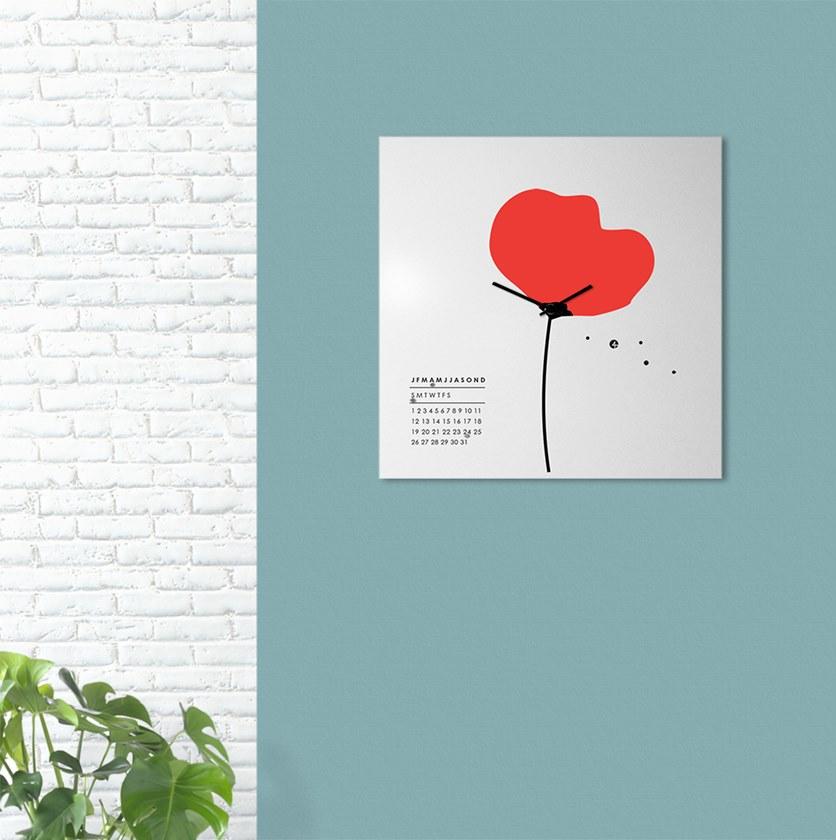 Designobject.it Часы / календарь из листового металла  It412  - Вид №3