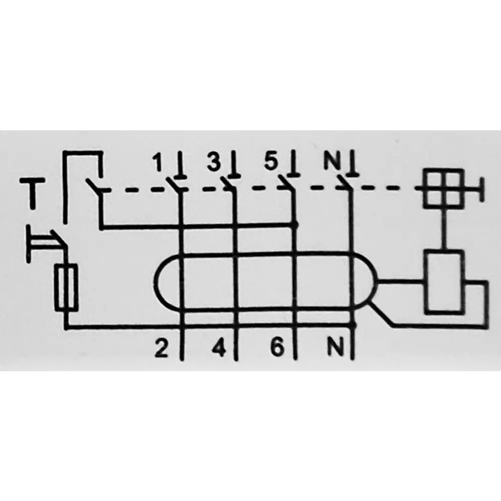 УЗО DEKraft ВДТ-03 4P 40А с защитой от токов утечки 88461153 STLM-1115368 - Вид №5