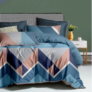 Комплект постельного белья Eclair Прэсто двуспальный сатин разноцветный