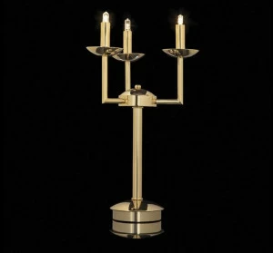 Aiardini Настольная светодиодная лампа из латуни Metropolitan