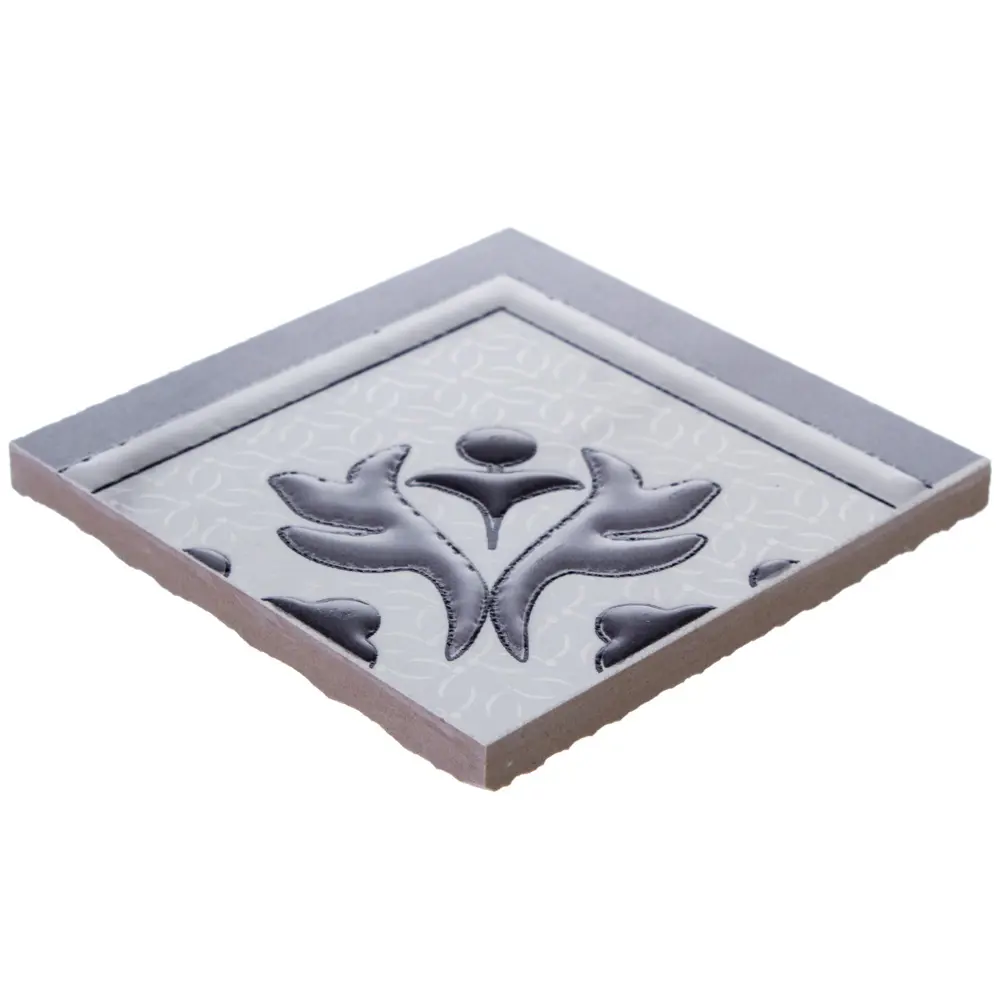 Угловой элемент Бьянка Carrara 10х10 см цвет белый 17632506 STLM-2144546 LB CERAMICS  - Вид №1