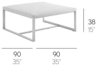 GANDIABLASCO Модульный пуф Blau sun-id-1507561 - Вид №1