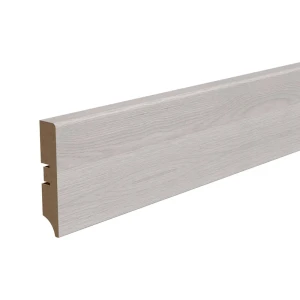 Плинтус напольный КП-202-80 МДФ 16 мм 2.05 м цвет дуб бьянко