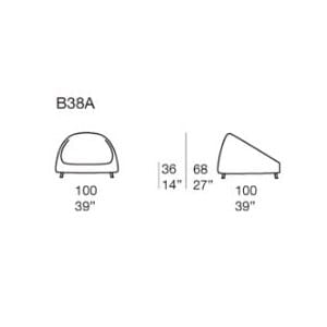 Веревочный садовый стул Paola Lenti ARCH-00029088 - Вид №2