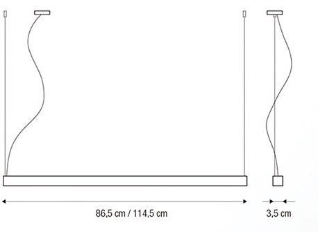 luxcambra Светодиодный подвесной светильник из алюминия sun-id-1374434 - Вид №3