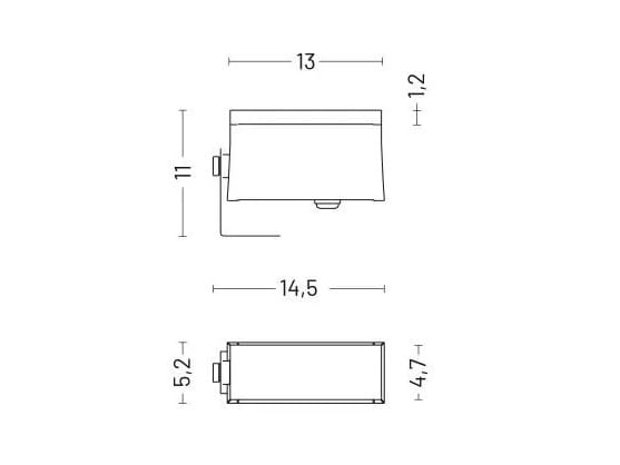 Алюминиевый регулируемый светодиодный наружный прожектор [LND] общие ARCH-00020417 - Вид №4
