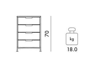 Офисный комод из ПММА Kartell MOBIL ARCH-00027021 - Вид №165
