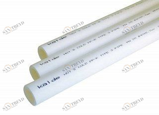 Труба полипропиленовая KALDE D 63х8,6 PN 20 армированная белая 3202TFR630020