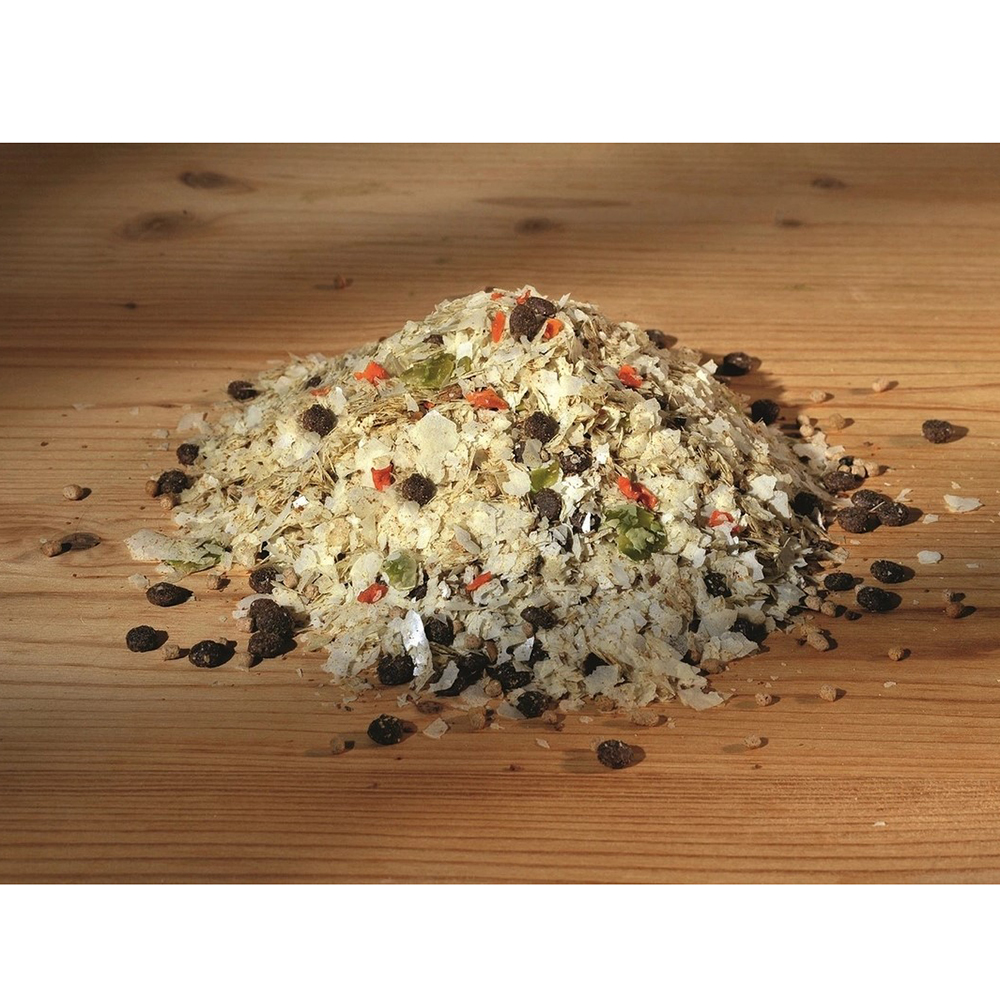 ПР0036360 Корм для собак Flocken Vollkost Премиум хлопья кукуруза,пшеница,овес,просо,рис,овощи,мясные гранулы сух.3кг HAPPY DOG  - Вид №1