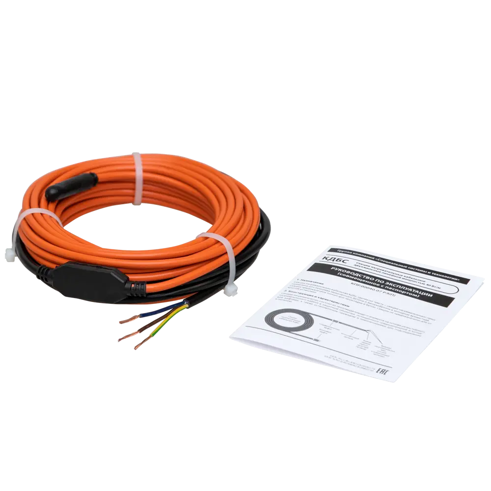 Греющий кабель для бетона Теплолюкс 40КДБС-10 10 м 400 Вт STOP ICE STLM-2181886 - Вид №2