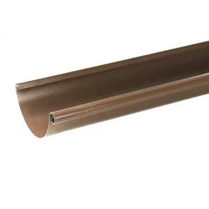 Желоб водосточный 125x2500 мм цвет коричневый