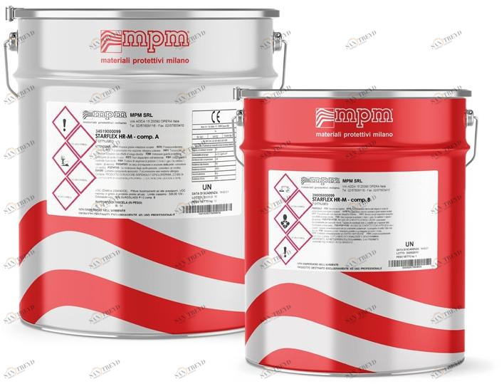 MPM Двухкомпонентный эластичный продукт Membrane impermeabilizzanti sun-id-1488760