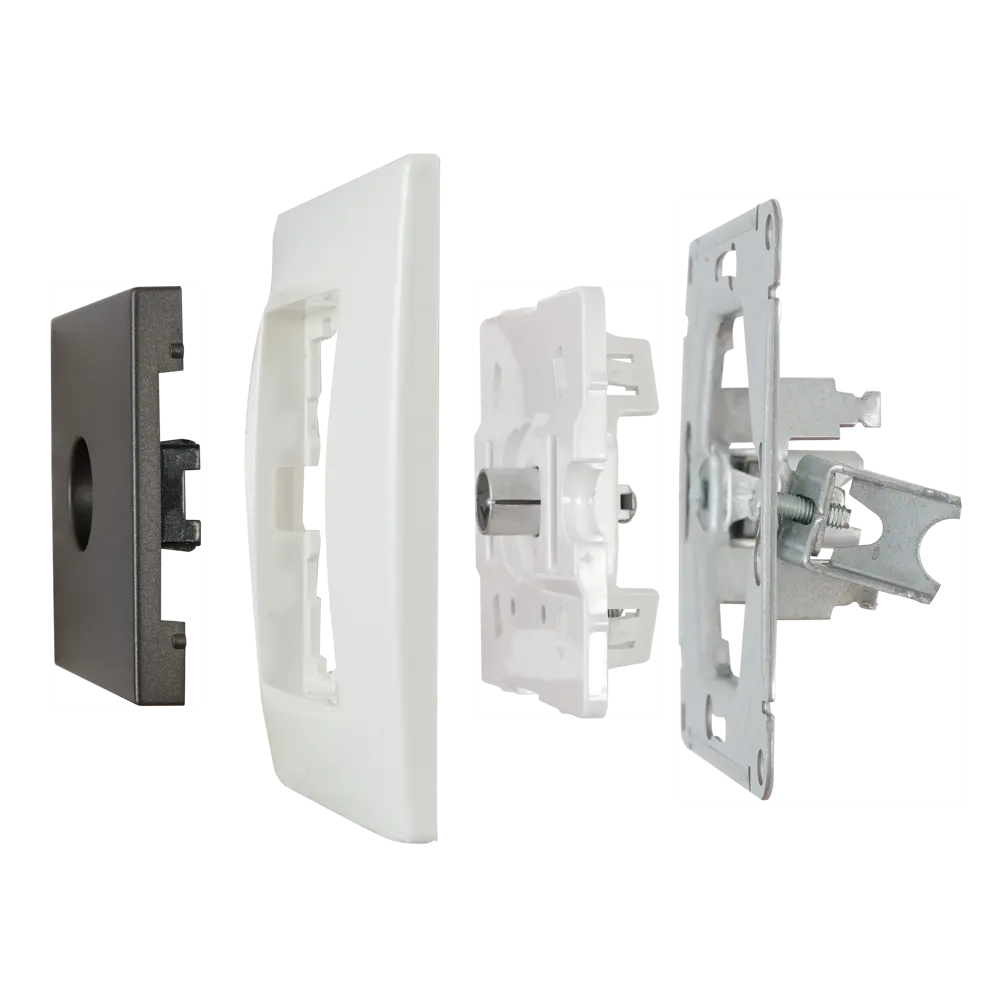 SYSTEME ELECTRIC TV-розетка W59 Deco для скрытого монтажа в цвете графит 82797864 STLM-0036016 - Вид №4