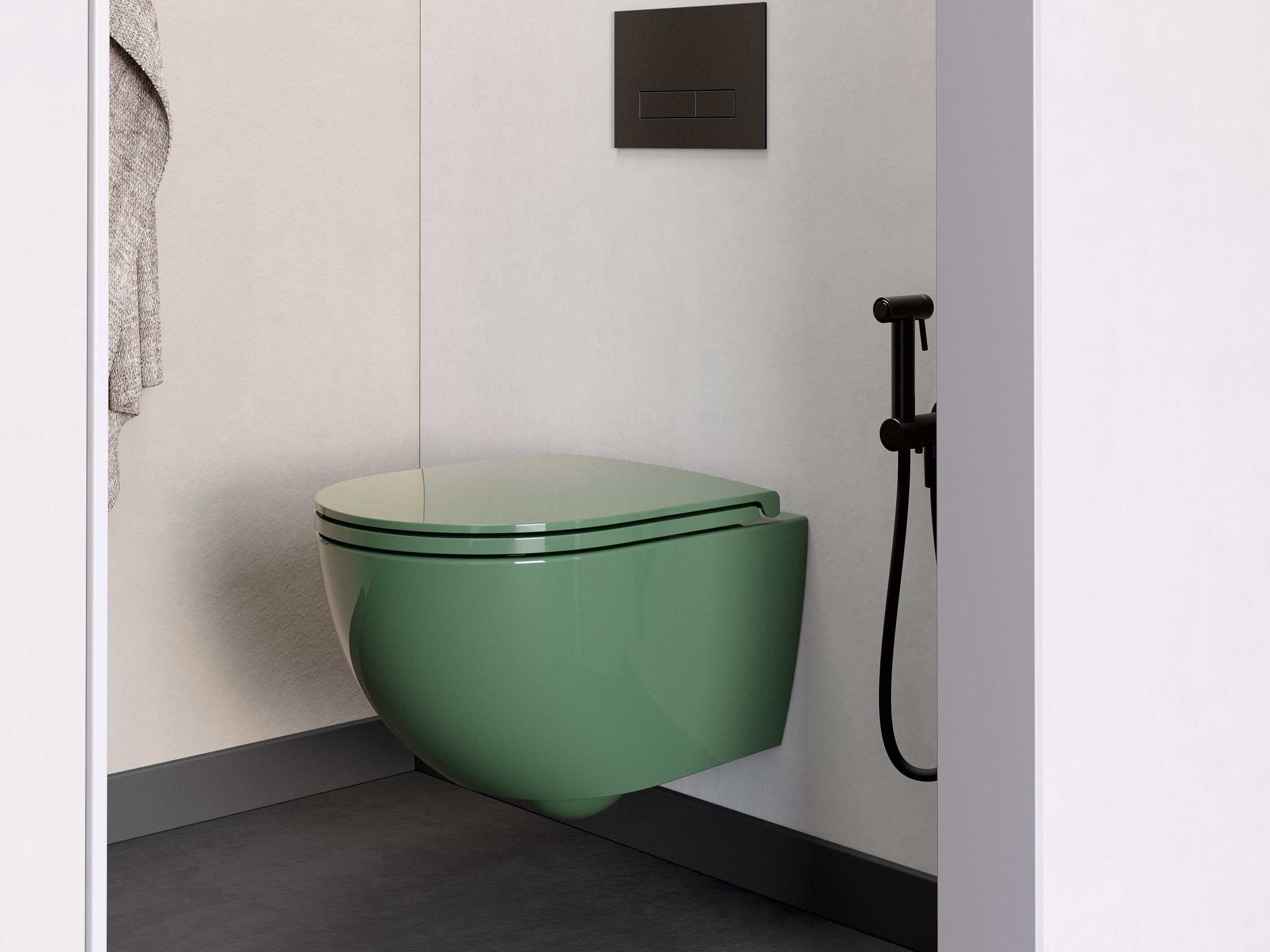 Керамический подвесной туалет Nic Mini Living ARCH-00099855