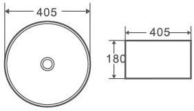 GR-3025 Накладная раковина на столешницу  прямоугольная Grossman  - Вид №2