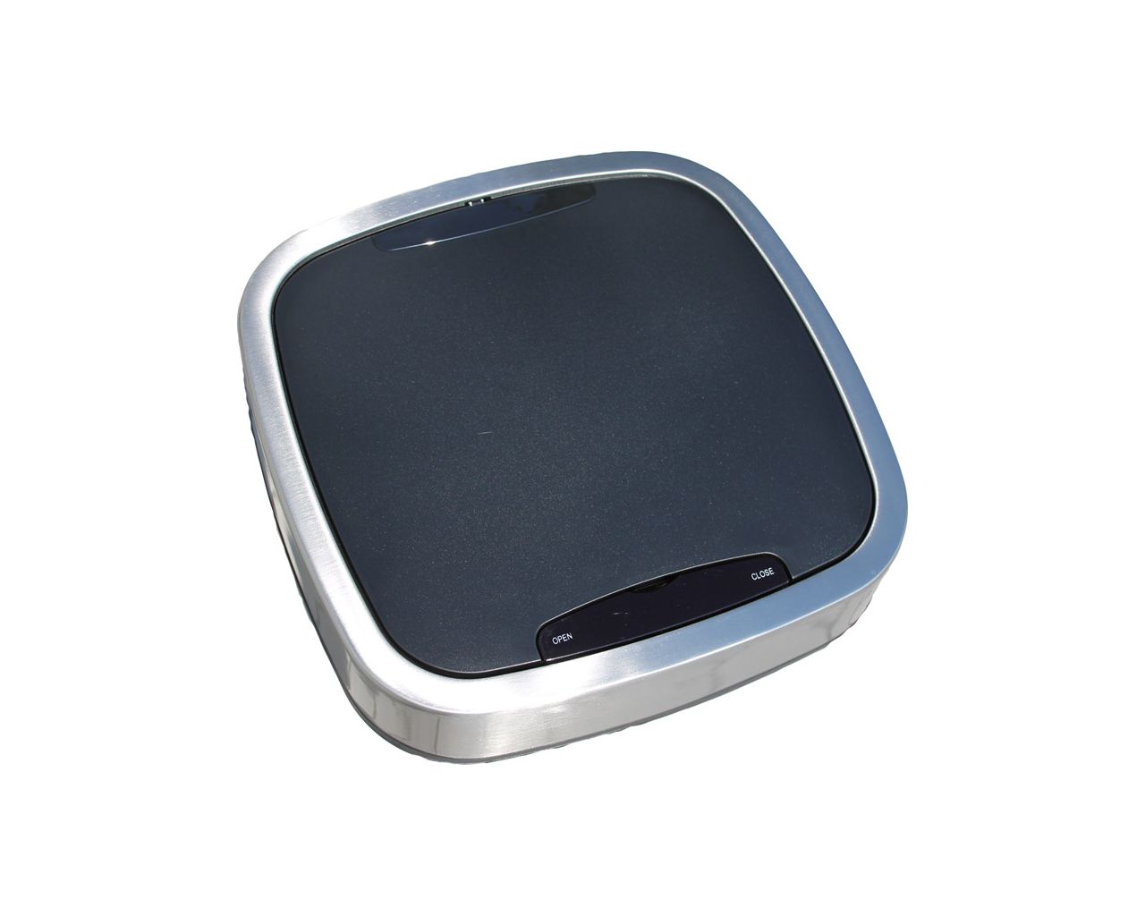 KIM504 Автоматическая корзина SENSOR, бесконтактная, квадратная, матовая сталь, 35 л Merida  - Вид №4