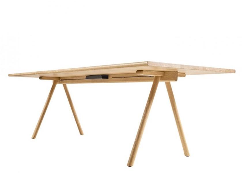 Howe Прямоугольный стол для совещаний из массива дерева Mn table series sun-id-1426533 - Вид №1