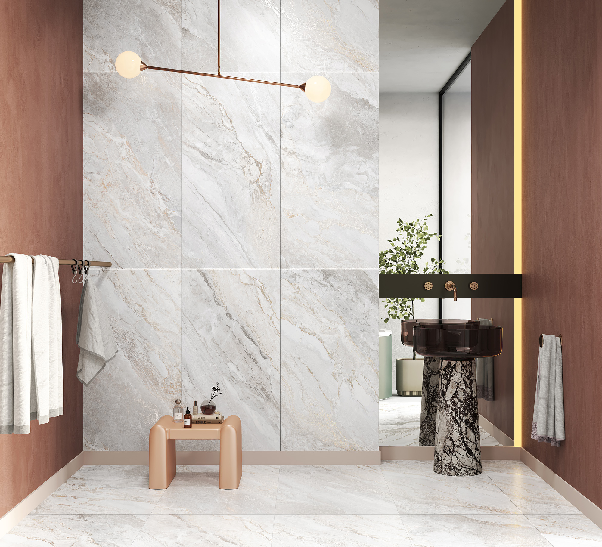 TRIVOLA BIANCO LAPPATO ARCADIA CERAMICA CL4006-A
