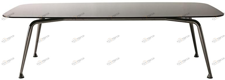 Albaplus Прямоугольный стол с fenix ntm или стеклянной столешницей Tantor sun-id-1441777