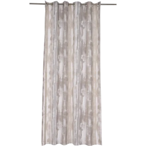 Штора на люверсах «Византия» 160х260 см хлопок цвет бежевый