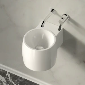 ACER0710NRZEXMAR Подвесная раковина настенная круглая Agape  белая