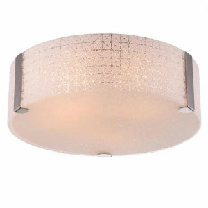 Потолочный светильник IDLamp Clara 247/40PF-Whitechrome IDLAMP CLARA 203414 Белый
