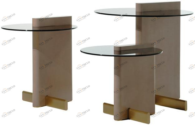 Roche Bobois Сервиз круглый стеклянный Paris paname sun-id-1359847