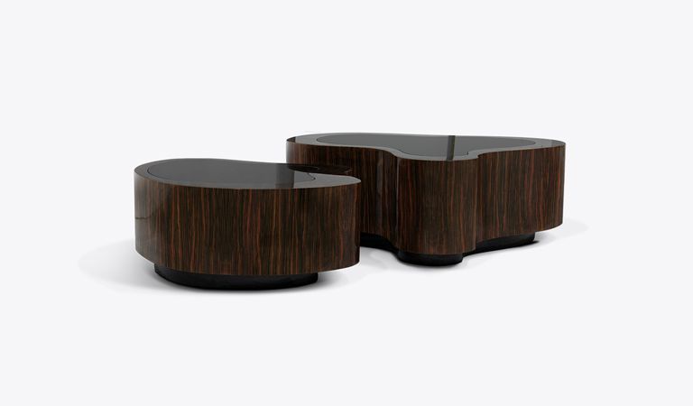 0-055 Центральный стол Wave из черного дерева Boca Do Lobo  - Вид №10