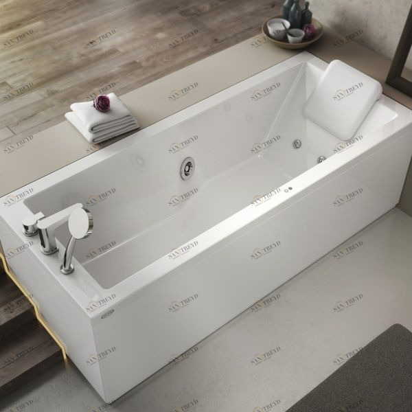 Ванна с гидромассажем "Rainbow" Energy 160 угловая 9l43-807A Dx Jacuzzi 9L43807ADX