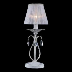Настольная лампа Citilux Джесси CL410812 CITILUX ИНТЕРЬЕРНЫЕ 191382 Белый;серебро