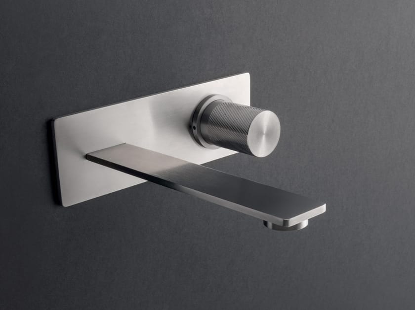 Однорычажный смеситель для раковины из нержавеющей стали Rubinetterie Treemme 3.6 ARCH-00025516