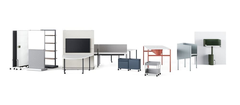 Магнитная офисная доска с колесами Herman Miller OE1 ARCH-00035200 - Вид №18