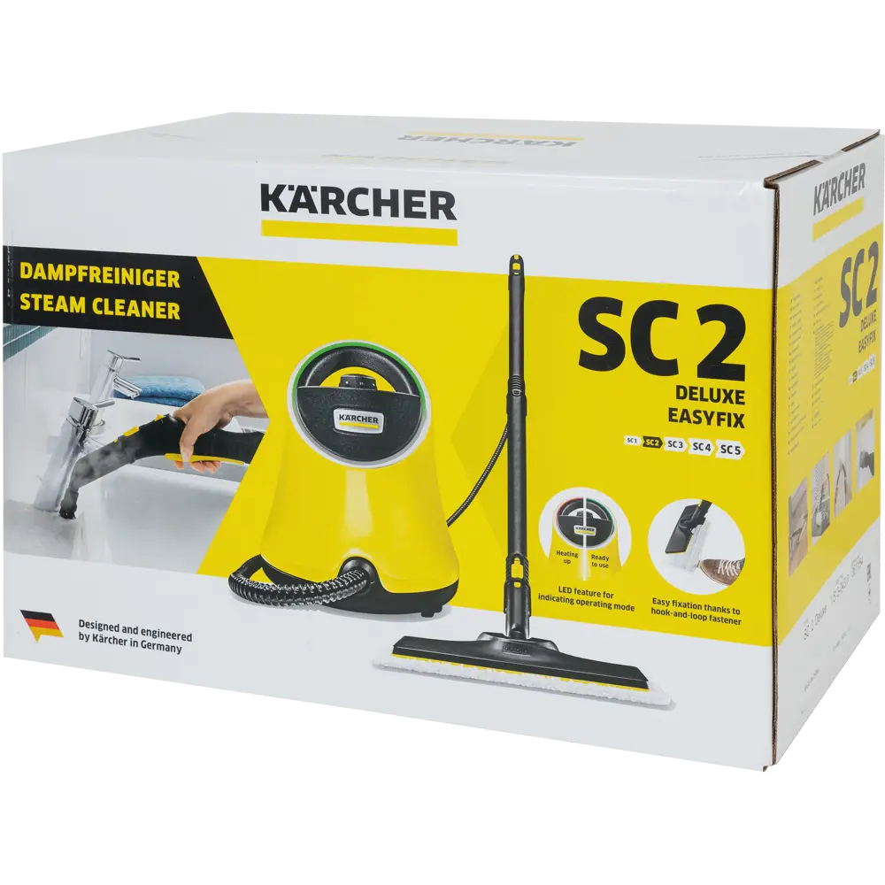Пароочиститель Karcher SC 2 Deluxe Easyfix, 1500 Вт, 3.2 бар 80153944 STLM-2188742  - Вид №6