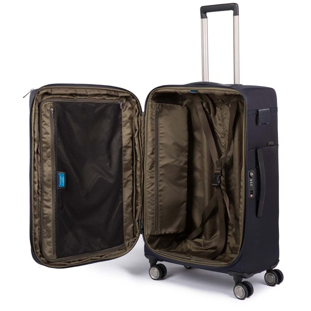 BV4733BR/N Чемодан Medium Size Expandable Spinner Piquadro Brief  - Вид №1