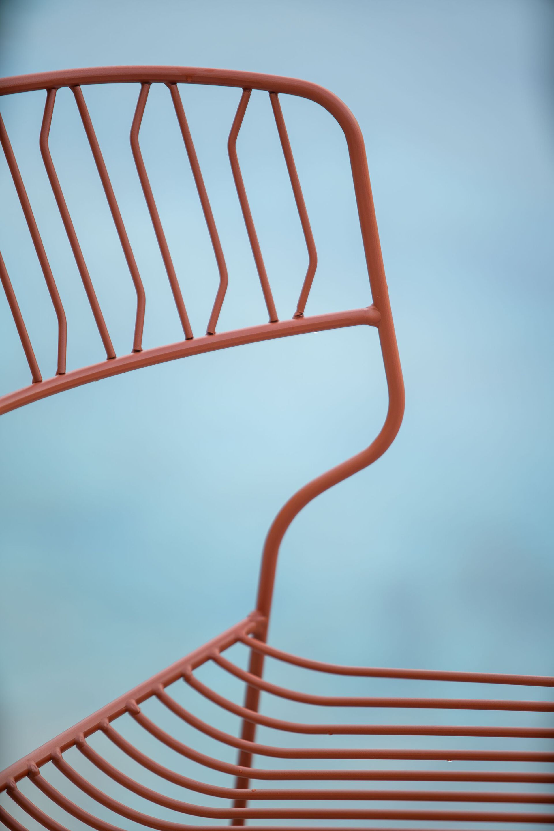 Стальной штабелируемый садовый стул с порошковым покрытием iSimar Мартини ARCH-00089273 - Вид №9