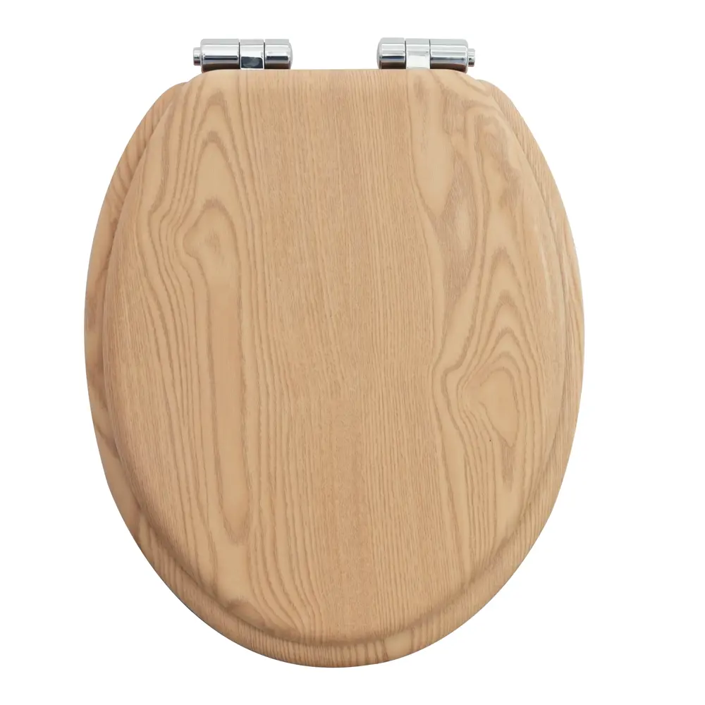 Сиденье для унитаза KONSENSA Терни с микролифтом цвет натуральный дуб STLM-2092336