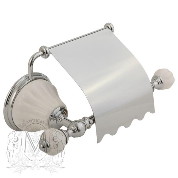 Бумагодержатель MIGLIORE Olivia ML.OLV-60.606 закрытый ML.OLV-60.606.BI.CR - Вид №1