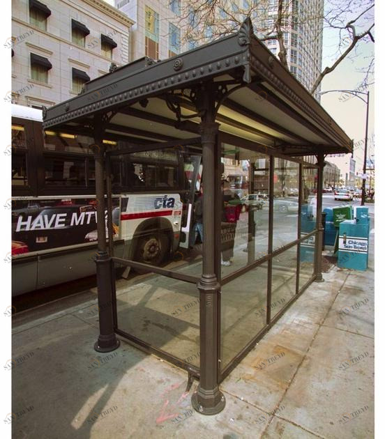 Neri Крышка чугунная для автобусной остановки Scilla 2400