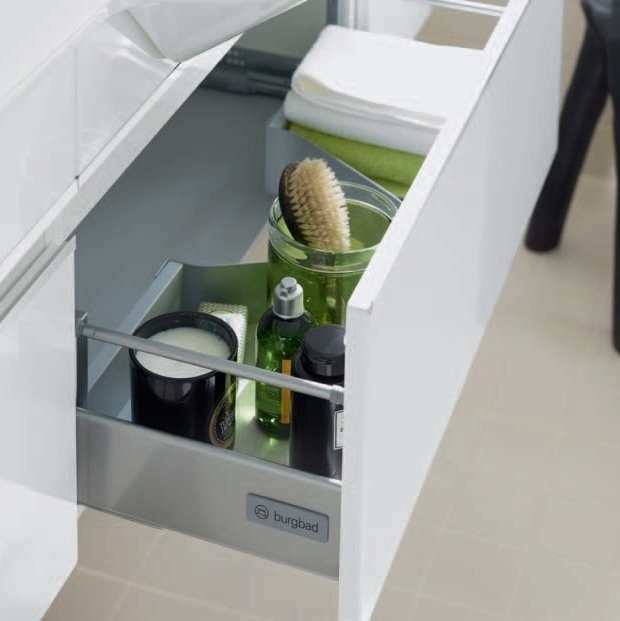 Композиция № 1 Lina Collection комплект мебели для ванной комнаты Burgbad 42419 - Вид №3