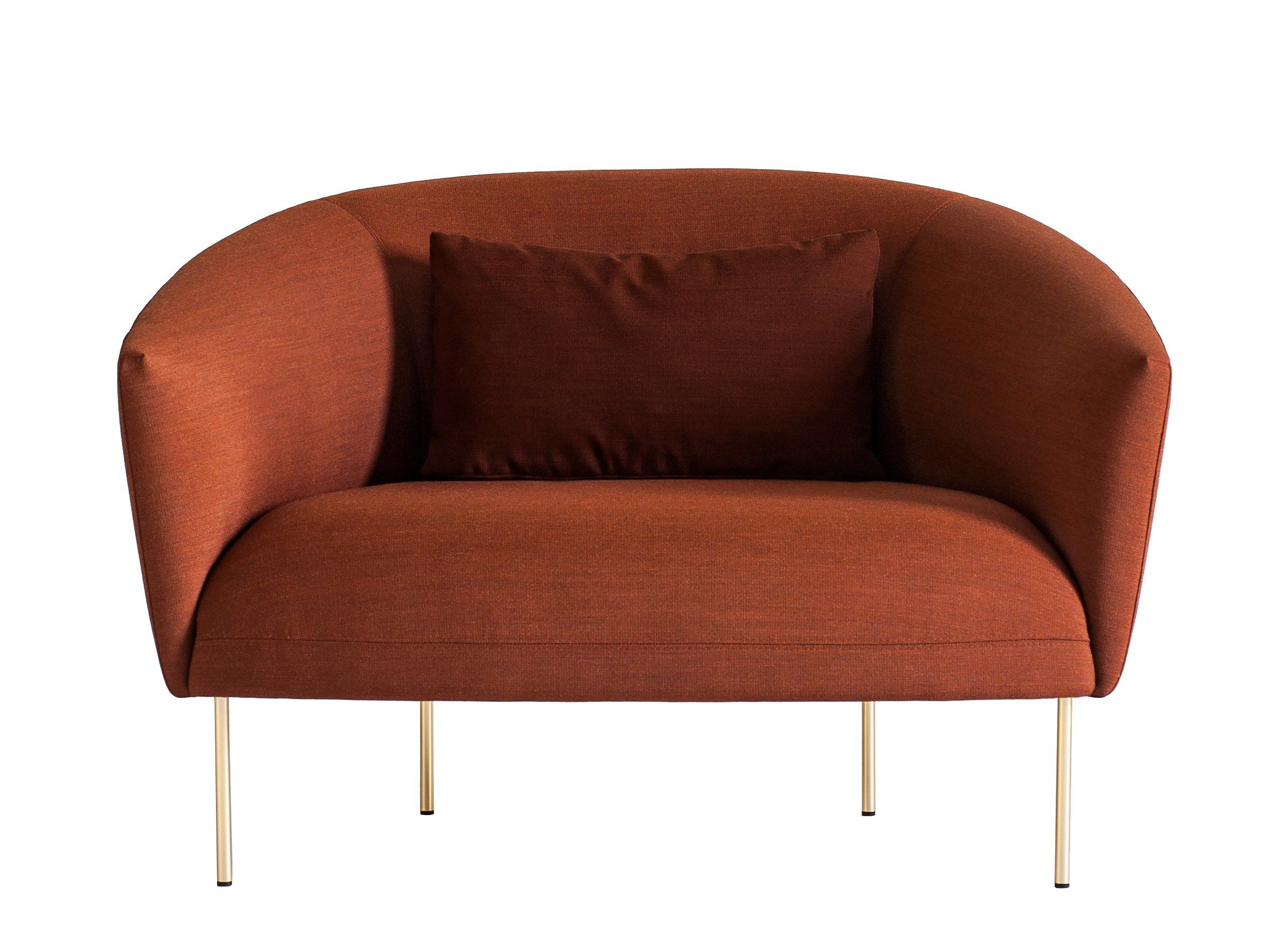 Тканевое кресло с подлокотниками Tacchini Рим ARCH-00128360