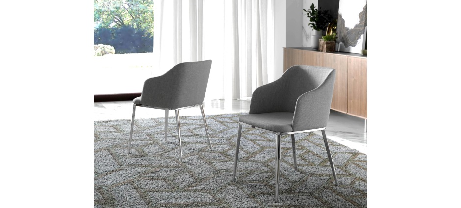 Стул F3201 серый от Angel Cerda ANGEL CERDA  148236 Серый  - Вид №4