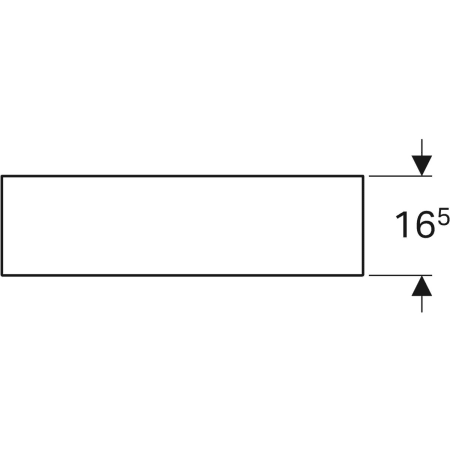 840337000 Настенная полка Geberit iCon Geberit  - Вид №16