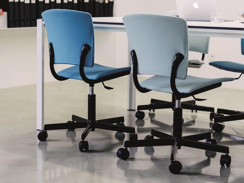 ENEA Поворотное офисное кресло из ткани с 5 спицами Eina sun-id-1446074 - Вид №1