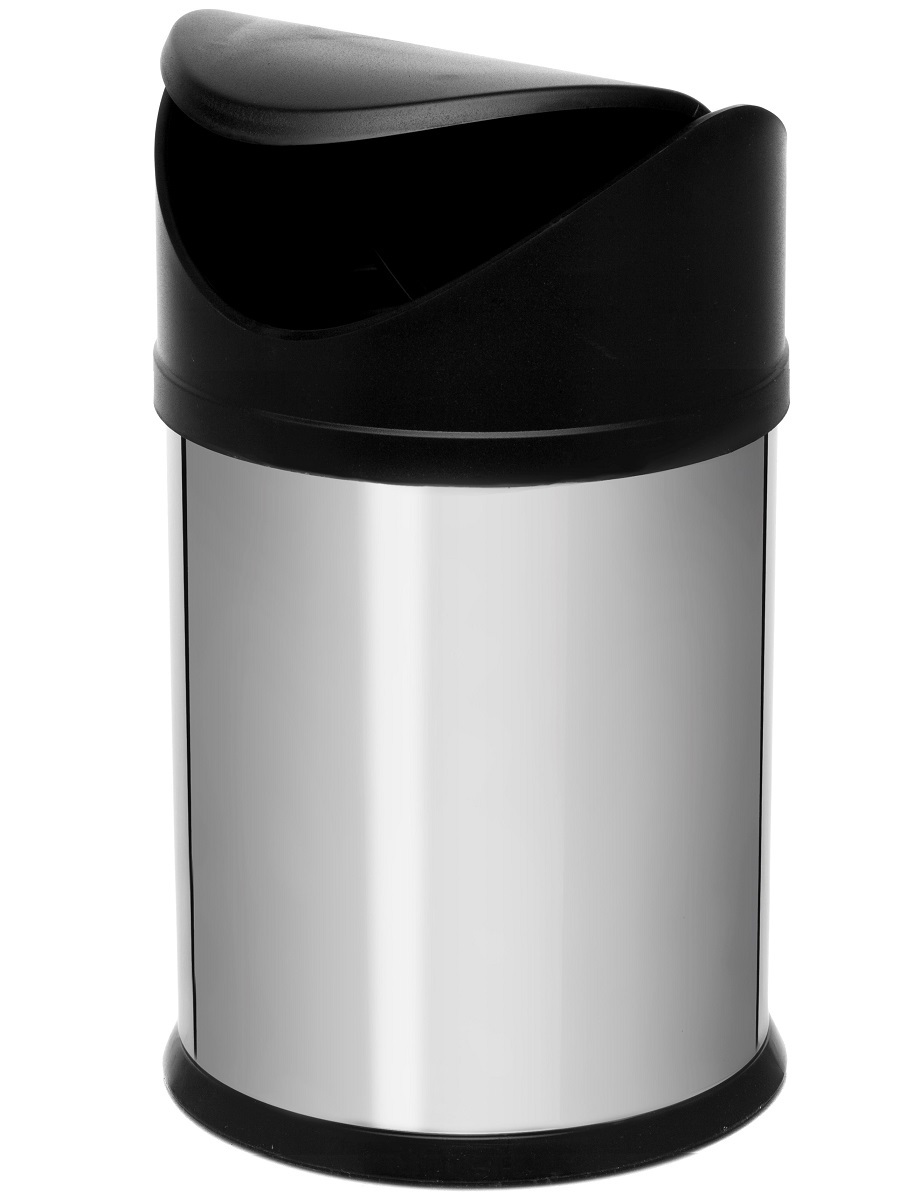 Вёдра с педалью и крышкой Auriga 3L Chrome NAVAKO 11037 - Вид №1