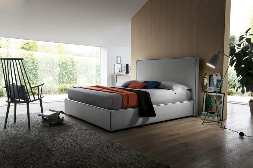 Felis Двуспальная кровать из ткани с высоким изголовьем Bed stories sun-id-1365984 - Вид №3