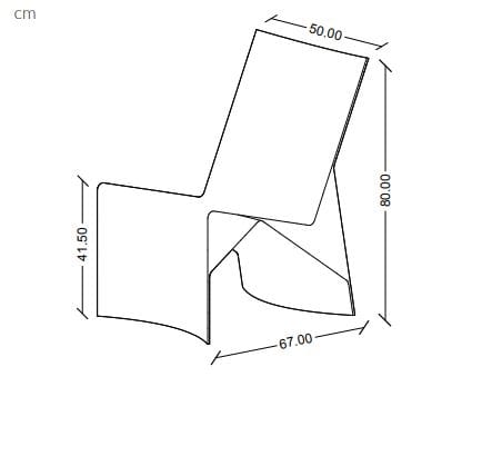 3D печатное пластиковое кресло Mediterranea Design Пантеллерия ARCH-00088684 - Вид №3