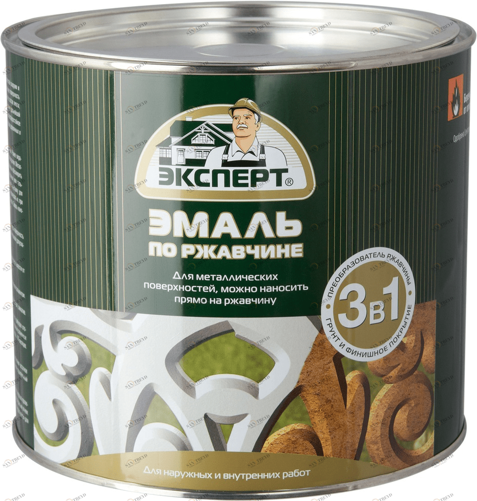 Эмаль Эксперт по ржавчине 3в1 1,8кг 5931