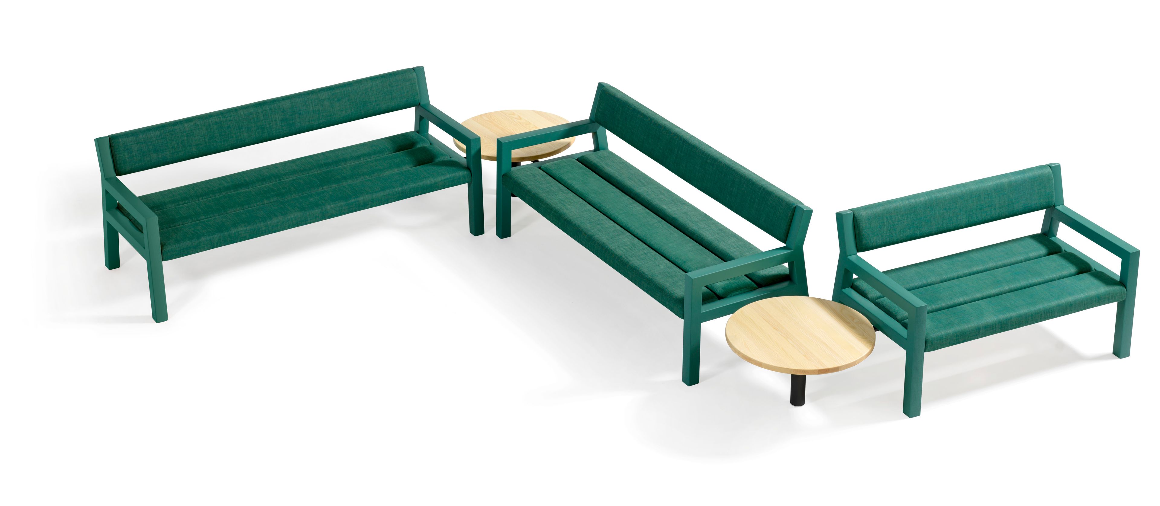 Модульная скамья Bla Station Park+ ARCH-00048408 - Вид №9