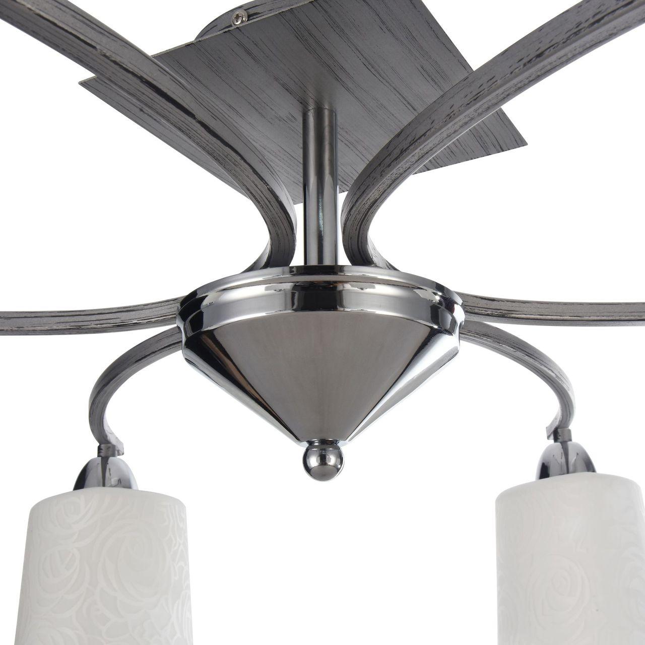 Потолочная люстра Freya Ciclo FR5117CL-06CH FREYA CICLO 328365 Белый;хром - Вид №1